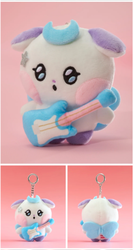 PRE-ORDER: ATEEZ - MIGHTEEZ ROCK THE STAGE POP UP OFFICIAL MD PLUSH KEYRING (ROCKSTAR)