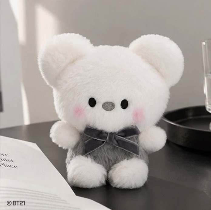 PRE-ORDER: BT21 - MONO TONE PLUSH KEYRING
