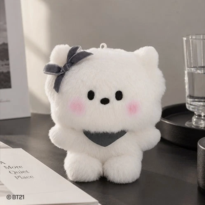 PRE-ORDER: BT21 - MONO TONE PLUSH KEYRING