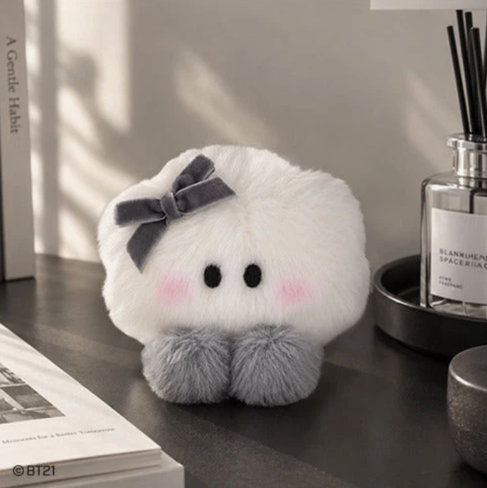 PRE-ORDER: BT21 - MONO TONE PLUSH KEYRING