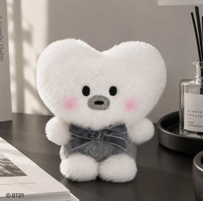 PRE-ORDER: BT21 - MONO TONE PLUSH KEYRING