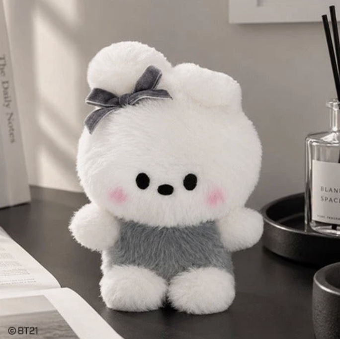 PRE-ORDER: BT21 - MONO TONE PLUSH KEYRING