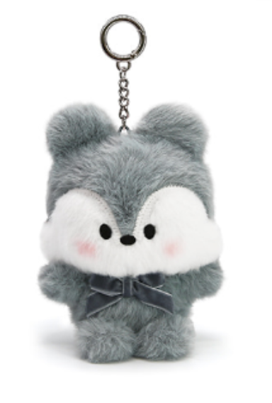PRE-ORDER: BT21 - MONO TONE PLUSH KEYRING