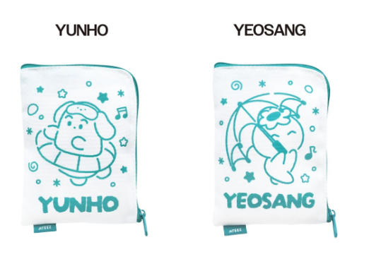 PRE-ORDER: ATEEZ - 8TH ANNIVERSARY EXHIBITION: BLUE DRIFT OFFICIAL MD MINI POUCH (RANDOM)