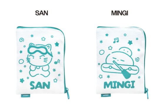 PRE-ORDER: ATEEZ - 8TH ANNIVERSARY EXHIBITION: BLUE DRIFT OFFICIAL MD MINI POUCH (RANDOM)