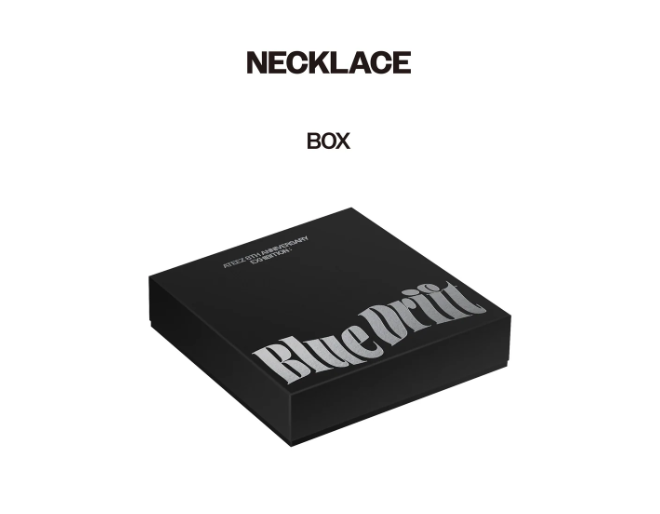 PRE-ORDER: ATEEZ - 8TH ANNIVERSARY EXHIBITION: BLUE DRIFT OFFICIAL MD NECKLACE