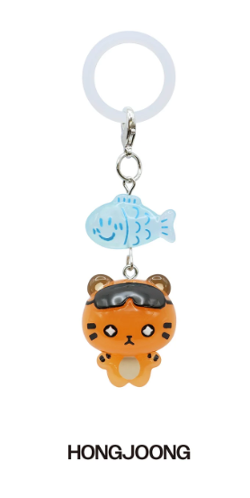 PRE-ORDER: ATEEZ - 8TH ANNIVERSARY EXHIBITION: BLUE DRIFT OFFICIAL MD LUCKY FISH CHARM