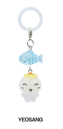 PRE-ORDER: ATEEZ - 8TH ANNIVERSARY EXHIBITION: BLUE DRIFT OFFICIAL MD LUCKY FISH CHARM