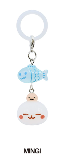 PRE-ORDER: ATEEZ - 8TH ANNIVERSARY EXHIBITION: BLUE DRIFT OFFICIAL MD LUCKY FISH CHARM