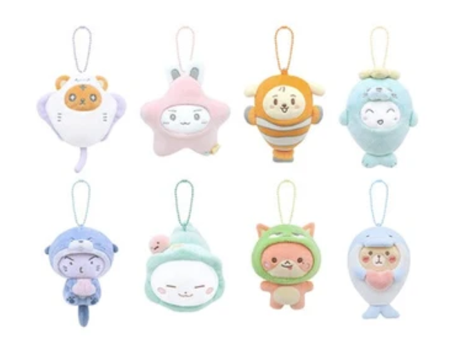 PRE-ORDER: ATEEZ - 8TH ANNIVERSARY EXHIBITION: BLUE DRIFT OFFICIAL MD PLUSH SEA COLLECTION