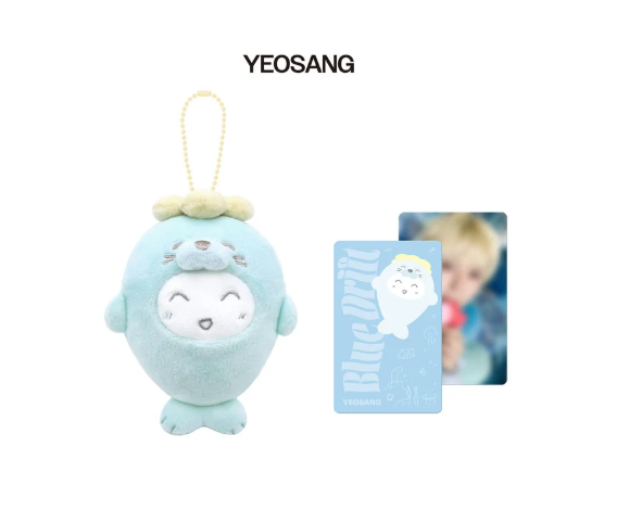 PRE-ORDER: ATEEZ - 8TH ANNIVERSARY EXHIBITION: BLUE DRIFT OFFICIAL MD PLUSH SEA COLLECTION