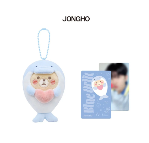 PRE-ORDER: ATEEZ - 8TH ANNIVERSARY EXHIBITION: BLUE DRIFT OFFICIAL MD PLUSH SEA COLLECTION