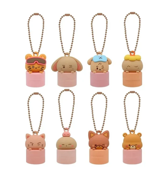 PRE-ORDER: ATEEZ - 8TH ANNIVERSARY EXHIBITION: BLUE DRIFT OFFICIAL MD LIP CAP KEYRING (RANDOM)