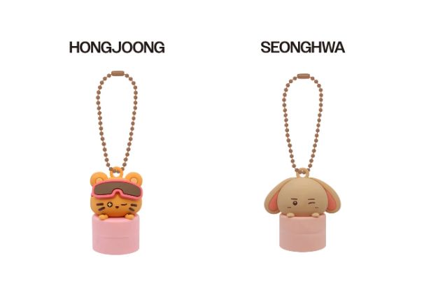 PRE-ORDER: ATEEZ - 8TH ANNIVERSARY EXHIBITION: BLUE DRIFT OFFICIAL MD LIP CAP KEYRING (RANDOM)