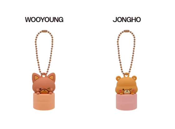 PRE-ORDER: ATEEZ - 8TH ANNIVERSARY EXHIBITION: BLUE DRIFT OFFICIAL MD LIP CAP KEYRING (RANDOM)