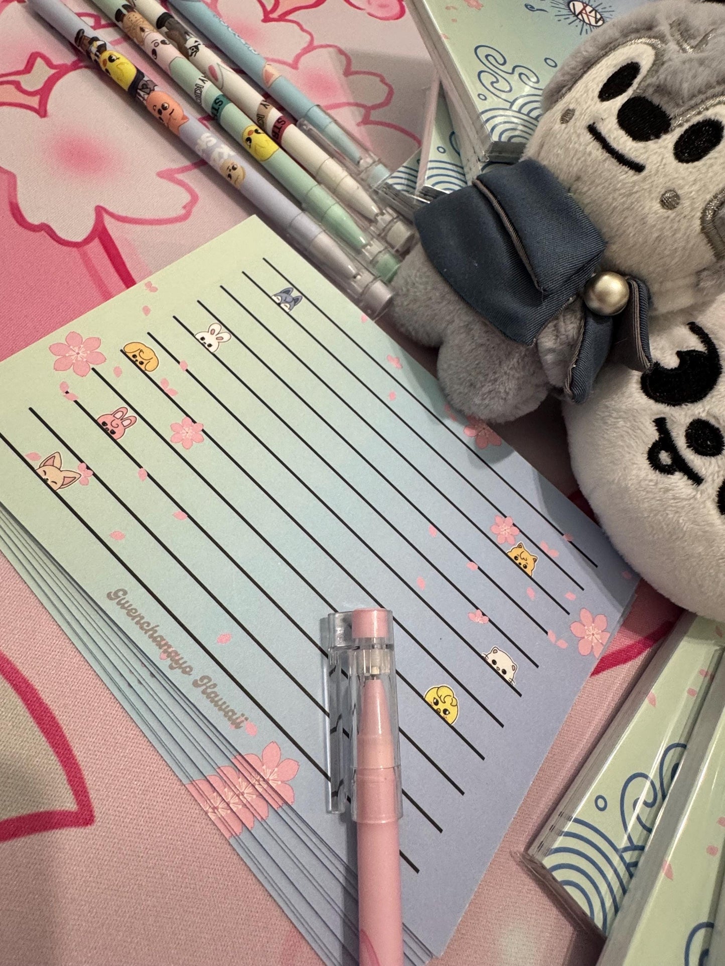 Stray Kids Cute Baby SKZOO Note Cards