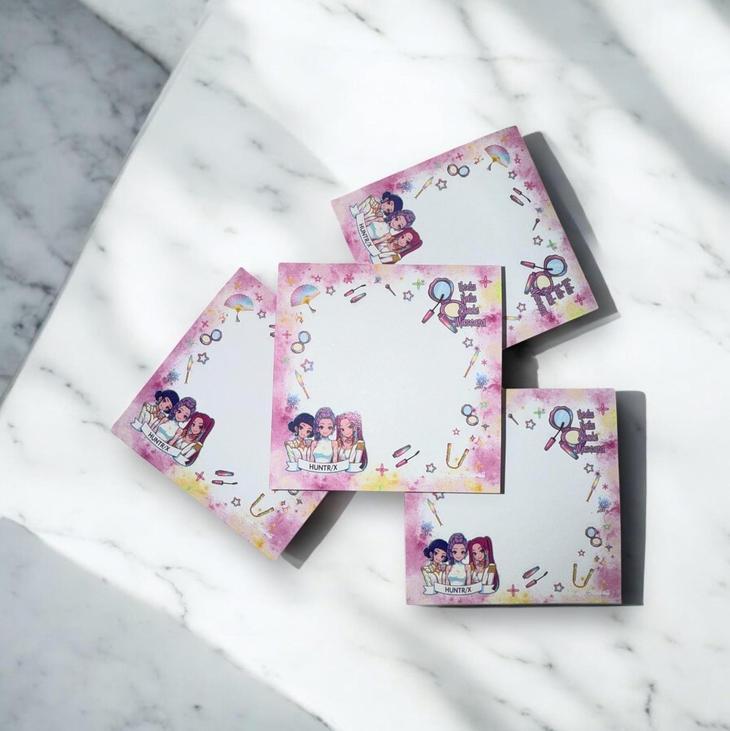 Hunter/X K-pop Demon Hunters Sticky Notes