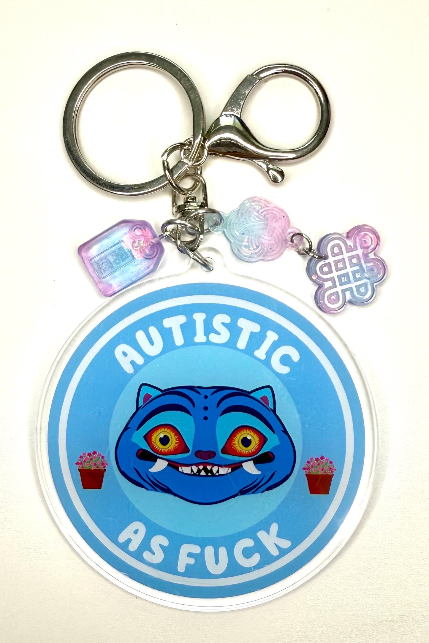 Derpy Keychain – Kpop Demon Hunters Merch | Autistic AF Pride Keychain
