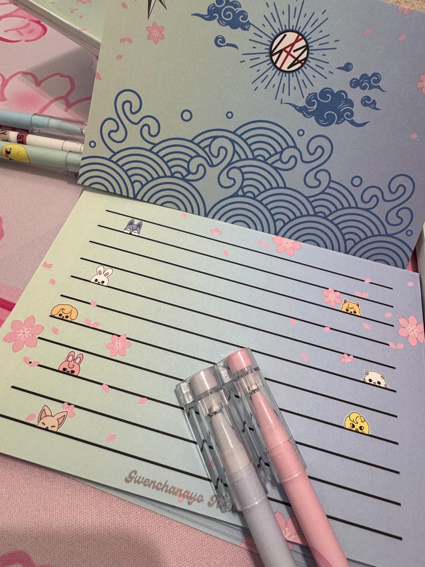 Stray Kids Cute Baby SKZOO Note Cards