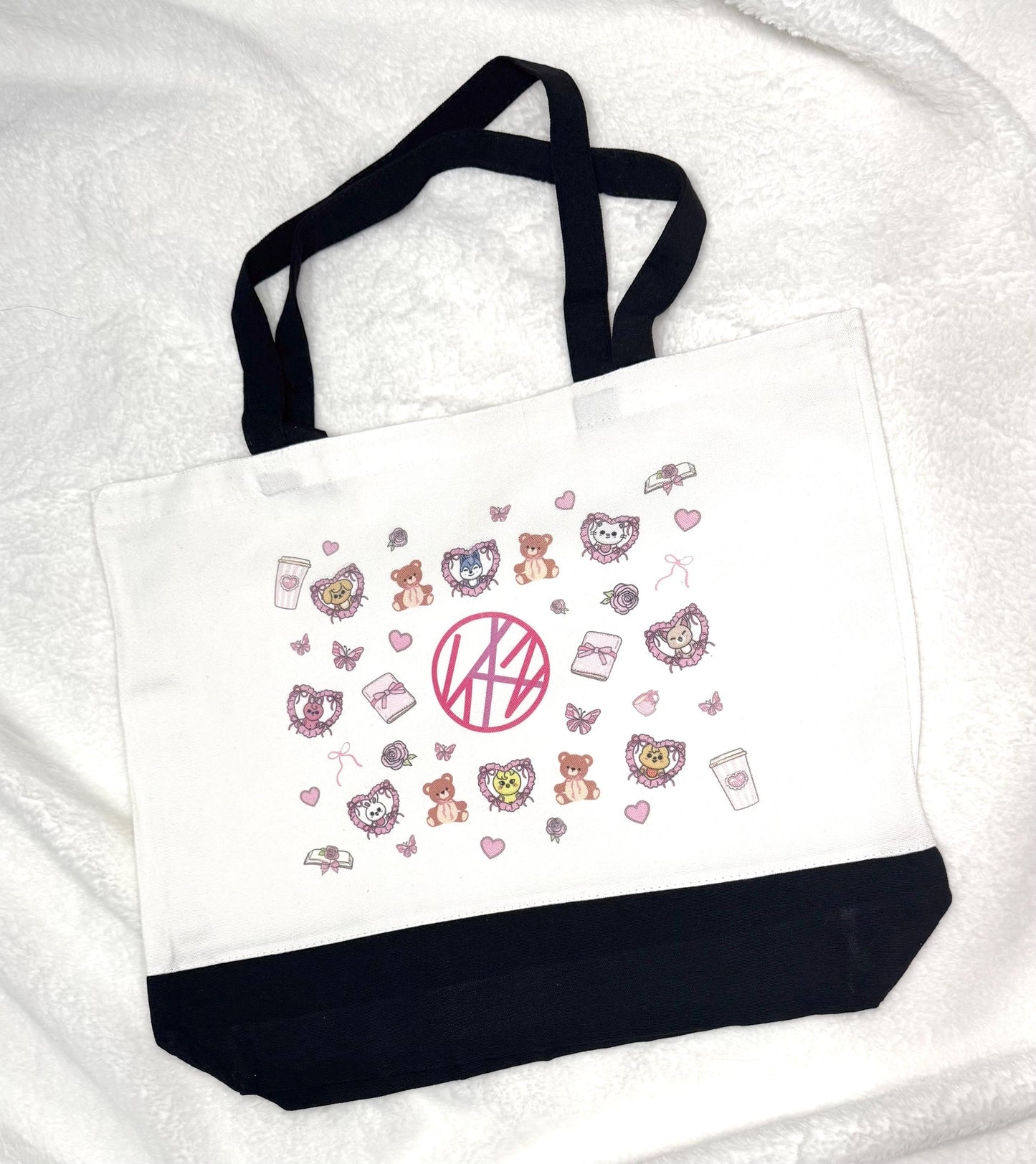Stray Kids SKZOO Coquette Tote Bag