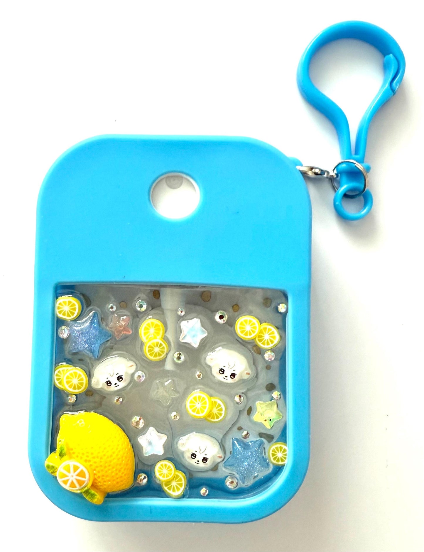 Ateez Aniteez Cute Hand Sanitizer / Spray (Refillable) Lemon Drop Theme