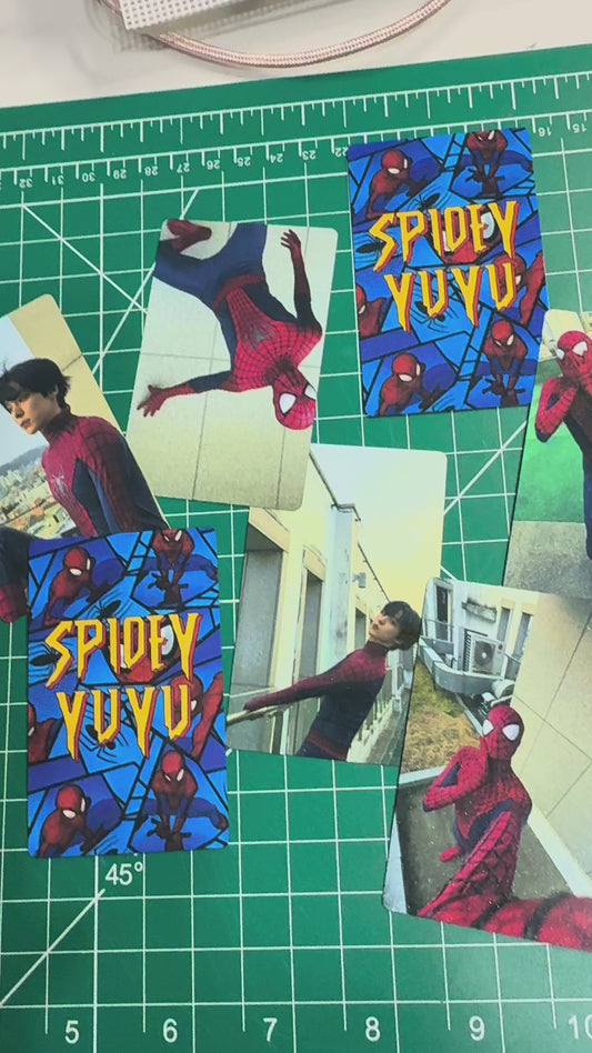 Spidey Yunho Metal Glitter Photocards